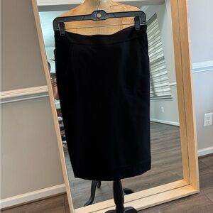 Trina Turk Black Pencil Skirt Knee-Length Workwear‎ S